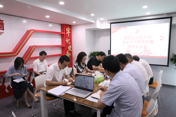 投資公司黨支部召開黨史學(xué)習(xí)教育專題組織生活會(huì) (1)_副本.jpg